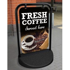 Fresh Coffee Swinger Pavement Stand